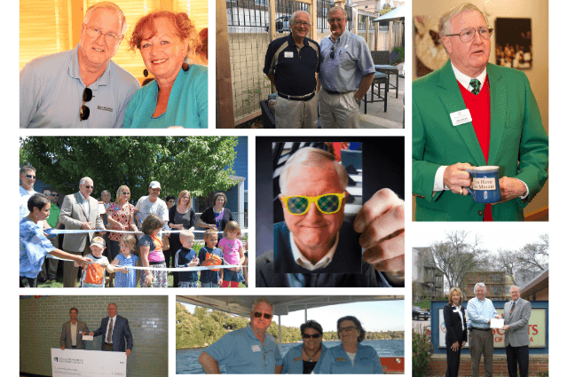 Photo collage of Tim Beaton.